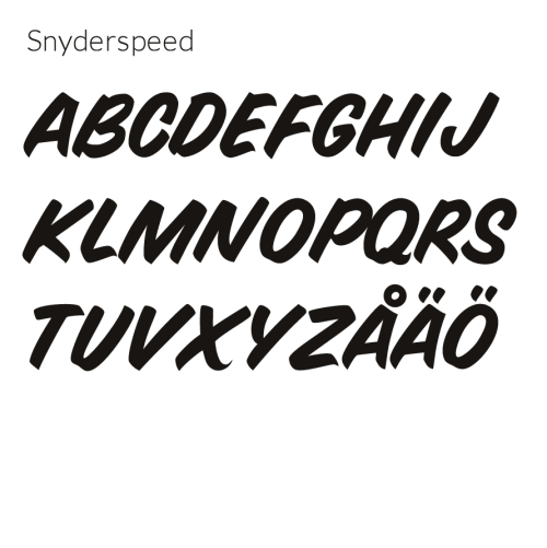 Snyderspeed