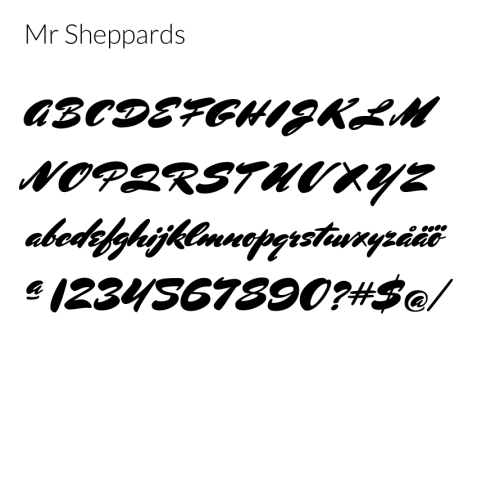 Mr Sheppards