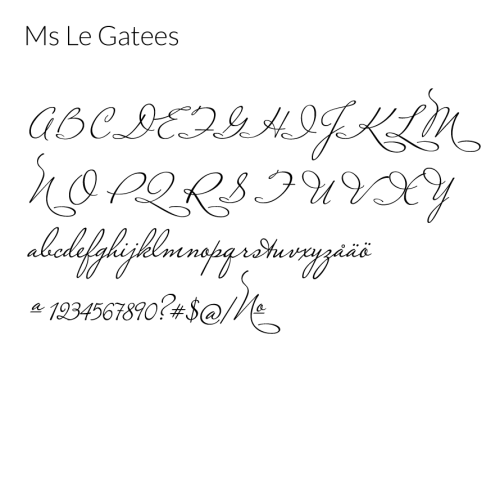 Ms Le Gatees